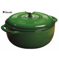 9 &#39;&#39; New Style Enamel Casserole en fonte